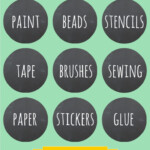 Printable Craft Labels CREATIVE CAIN CABIN