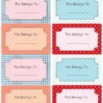 Printable Downloadable Name Tag Template