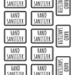 Printable Hand Sanitizer Label Template Free FREE PRINTABLE TEMPLATES