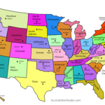 Printable List Of 50 States List Of States In Alphabetical Order