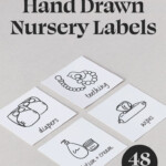 Printable Nursery Labels