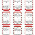 Printable Santa Gift Tags From Santa Tags Holiday Gift Etsy