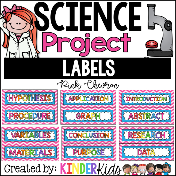 Printable Science Fair Labels Printable Word Searches