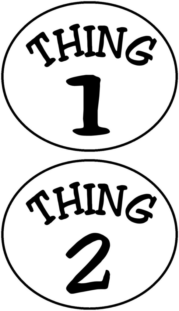 Printable Thing 1 And Thing 2 Printable Word Searches
