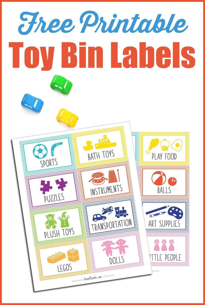 Printable Toy Bin Labels That Are Cute And Free Toy Bin Labels Toy 