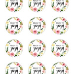 Ready To Pop Stickers Baby Shower Favor Tags Popcorn Labels Etsy