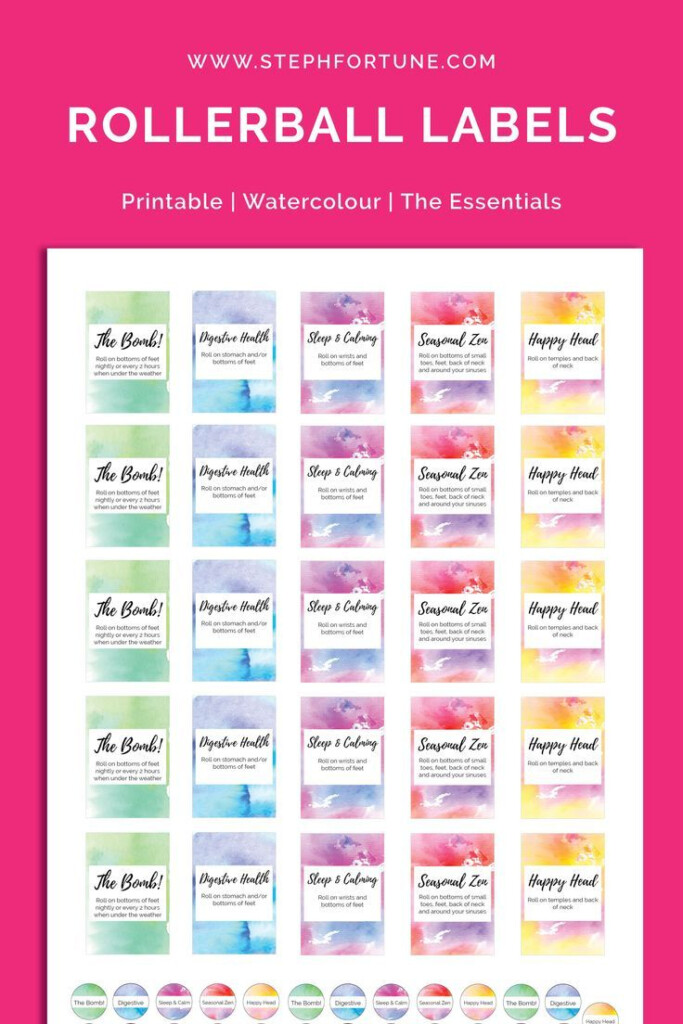 Roller Bottle Label Template Free FREE PRINTABLE TEMPLATES
