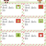 Secret Santa Gift Tags Secret Santa Gift Exchange Ideas Santa Gift