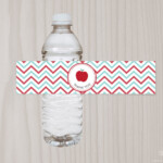 Teacher Appreciation Water Bottle Labels Printable Drink