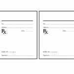 Template Free Printable Blank Prescription Label Printable Templates