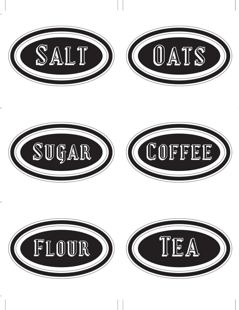 This Designer Cooks Free Printable Canister Labels 