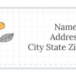 Try These Free And Stylish Address Templates Address Label Template