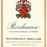 Wine Cork Wine Label Vintage Bordeaux Region Wine Labels