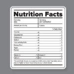 Word Blank Nutrition Label Template Choose From Hundreds Of Easy To Use